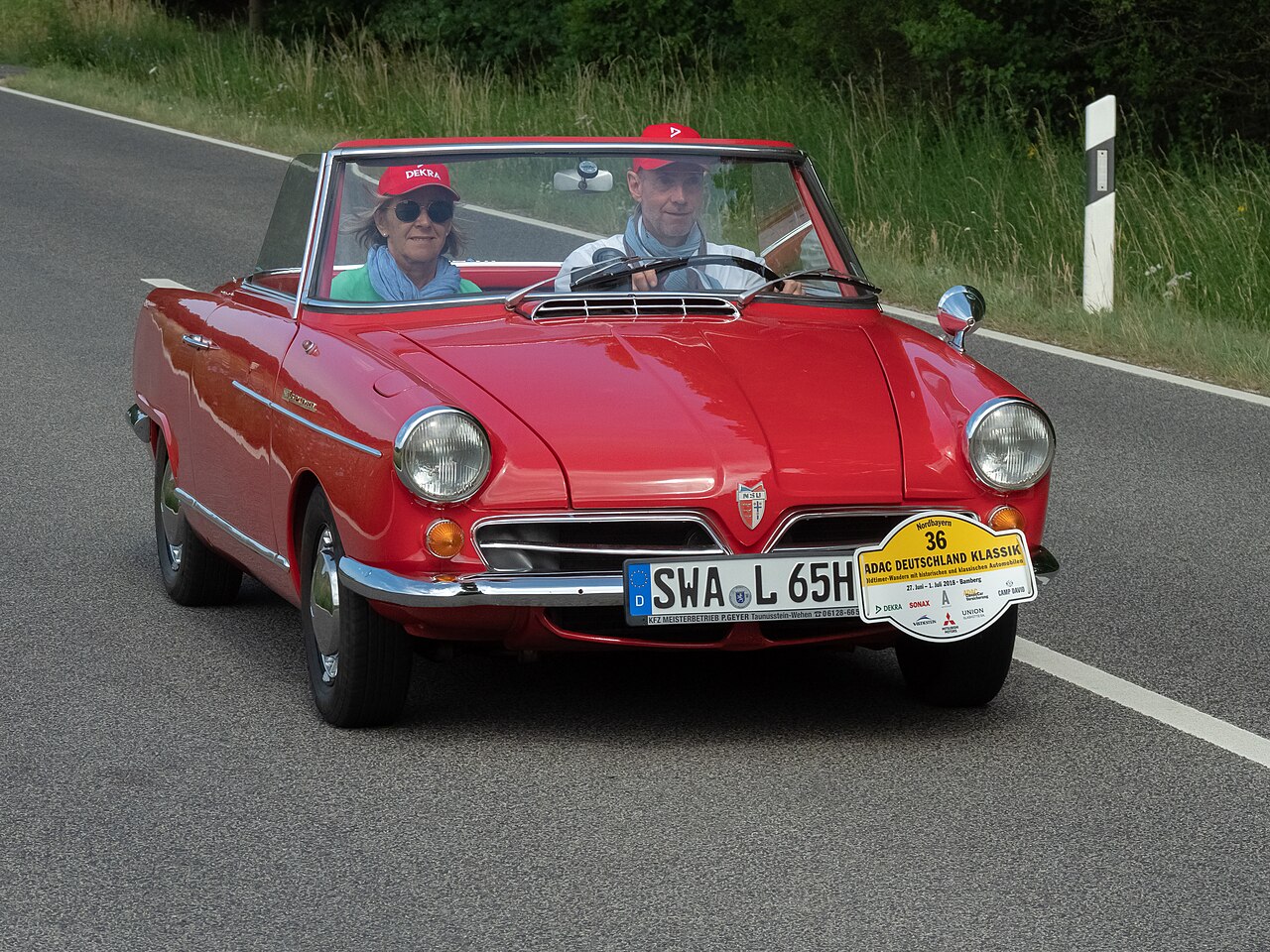 NSU Wankel Spider (1964), das erste Serienfahrzeug mit Wankelmotor