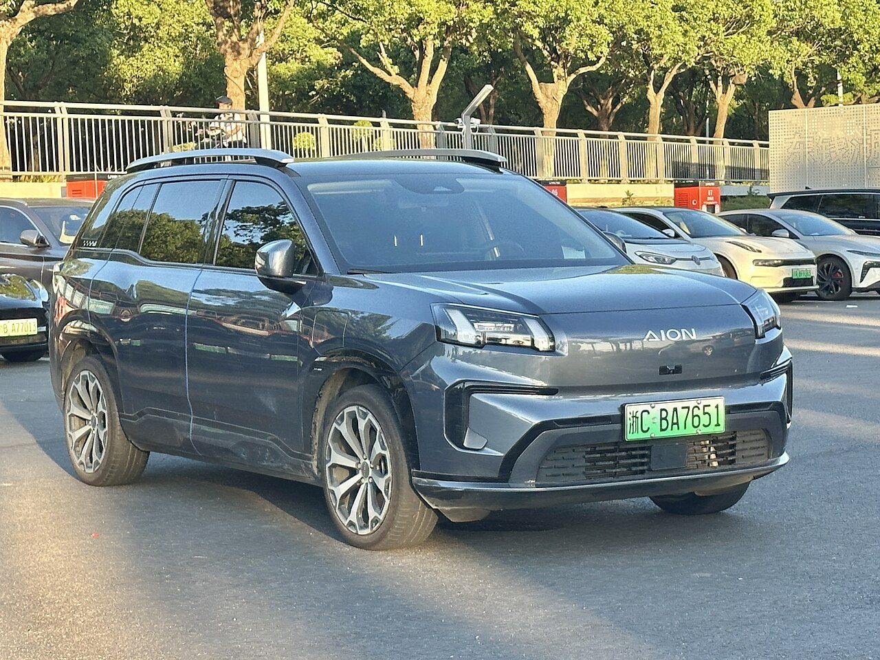 O Aion V, o SUV familiar já comercializado na Europa desde setembro de 2025
