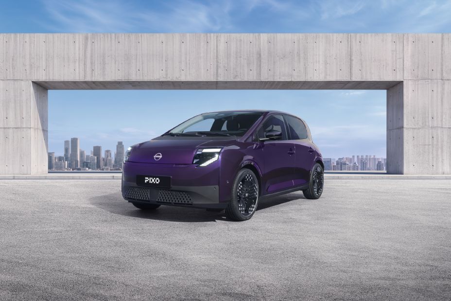 De Nissan Pixo, onthuld op 23 september 2026: hiermee maakt Nissan zijn comeback op het A-segment in Europa.