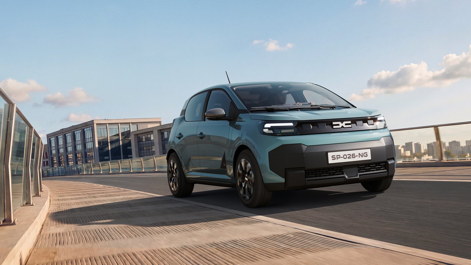 De nieuwe Dacia Spring, de tweelingzus met bodemprijs, wordt aangeboden vanaf € 17.900.